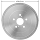 Purchase Top-Quality BENDIX GLOBAL - PDR0836 - Brake Drum pa2