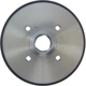 Purchase Top-Quality CENTRIC PARTS - 122.33001 - Rear Brake Drum pa2