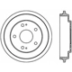 Purchase Top-Quality CENTRIC PARTS - 122.40017 - Rear Brake Drum pa14