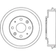 Purchase Top-Quality Rear Brake Drum by CENTRIC PARTS - 122.45018 pa7