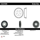 Purchase Top-Quality Tambour de frein arrière par CENTRIC PARTS - 122.61049 pa4