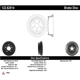Purchase Top-Quality Tambour de frein arrière par CENTRIC PARTS - 122.62014 pa7