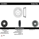 Purchase Top-Quality Tambour de frein arrière par CENTRIC PARTS - 122.62023 pa4