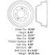 Purchase Top-Quality Tambour de frein arrière par CENTRIC PARTS - 122.66017 pa13