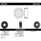 Purchase Top-Quality Tambour de frein arrière par CENTRIC PARTS - 122.67021 pa5