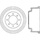 Purchase Top-Quality Tambour de frein arrière by CENTRIC PARTS - 122.67039 pa1