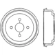 Purchase Top-Quality Rear Brake Drum by CENTRIC PARTS - 123.44014 pa1