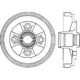 Purchase Top-Quality Tambour de frein arrière par CENTRIC PARTS - 123.44034 pa2