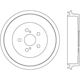 Purchase Top-Quality CENTRIC PARTS - 123.44050 - Rear Brake Drum pa4