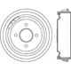 Purchase Top-Quality Rear Brake Drum by CENTRIC PARTS - 123.61020 pa1