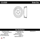 Purchase Top-Quality Tambour de frein arrière par CENTRIC PARTS - 123.63020 pa1
