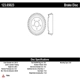 Purchase Top-Quality CENTRIC PARTS - 123.65023 - Rear Brake Drum pa1
