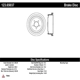 Purchase Top-Quality Tambour de frein arrière par CENTRIC PARTS - 123.65037 pa5