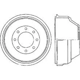 Purchase Top-Quality Rear Brake Drum by CENTRIC PARTS - 123.66008 pa1