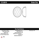 Purchase Top-Quality Tambour de frein arrière par CENTRIC PARTS - 123.66018 pa1
