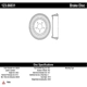 Purchase Top-Quality Tambour de frein arrière par CENTRIC PARTS - 123.66031 pa1