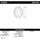 Purchase Top-Quality Tambour de frein arrière par CENTRIC PARTS - 123.66034 pa1