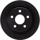 Purchase Top-Quality DYNAMIC FRICTION COMPANY - 365-39000 - Rear Brake Drum pa1