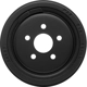 Purchase Top-Quality DYNAMIC FRICTION COMPANY - 365-47023 - Rear Brake Drum pa1