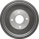 Purchase Top-Quality DYNAMIC FRICTION COMPANY - 365-54035 - Rear Brake Drum pa8