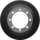 Purchase Top-Quality Rear Brake Drum by DYNAMIC FRICTION COMPANY - 365-54054 pa1