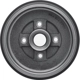 Purchase Top-Quality DYNAMIC FRICTION COMPANY - 365-59008 - Rear Brake Drum pa5