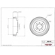 Purchase Top-Quality Rear Brake Drum by ULTRA - MID40 pa1