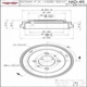 Purchase Top-Quality Rear Brake Drum by ULTRA - NID45 pa2