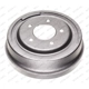 Purchase Top-Quality Rear Brake Drum by WORLDPARTS - WS1-180023 pa2