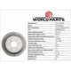 Purchase Top-Quality Tambour de frein arrière par WORLDPARTS - WS1-180128 pa7