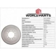 Purchase Top-Quality Rear Brake Drum by WORLDPARTS - WS1-235090 pa7