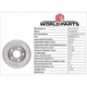 Purchase Top-Quality Rear Brake Drum by WORLDPARTS - WS1-235103 pa10