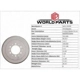 Purchase Top-Quality Rear Brake Drum by WORLDPARTS - WS1-23558 pa10