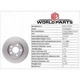Purchase Top-Quality Tambour de frein arrière par WORLDPARTS - WS1-735151 pa7