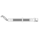Purchase Top-Quality Rear Brake Hose by CENTRIC PARTS - 150.44396 pa3