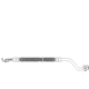 Purchase Top-Quality Rear Brake Hose by CENTRIC PARTS - 150.51326 pa6