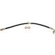 Purchase Top-Quality Rear Brake Hose by DORMAN/FIRST STOP - H620854 pa3