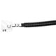 Purchase Top-Quality Rear Brake Hose by DYNAMIC FRICTION COMPANY - 350-40239 pa3
