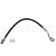 Purchase Top-Quality Rear Brake Hose by SUNSONG NORTH AMERICA - 2202932 pa2
