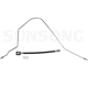 Purchase Top-Quality Rear Brake Hose by SUNSONG NORTH AMERICA - 2203570 pa1