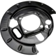 Purchase Top-Quality DORMAN (OE SOLUTIONS) - 924-002 - Rear Brake Shield pa8