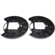 Purchase Top-Quality Rear Brake Shield by DORMAN (OE SOLUTIONS) - 924-219 pa2