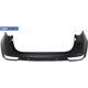 Purchase Top-Quality Rear Bumper Cover - KI1100207C Capa Certified Capa Certified pa11