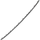 Purchase Top-Quality Rear Bumper Molding - VW1144112 pa1