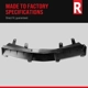 Purchase Top-Quality Rear Bumper Reinforcement - HY1106142 pa6