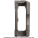 Purchase Top-Quality Rear Caliper Mounting Bracket by CARDONE INDUSTRIES - 14-1185 pa1