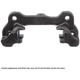 Purchase Top-Quality Rear Caliper Mounting Bracket by CARDONE INDUSTRIES - 14-1389 pa1