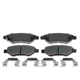 Purchase Top-Quality ACDELCO - 14D1337CHF1 - Ceramic Rear Disc Brake Pads pa2