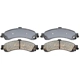 Purchase Top-Quality ACDELCO - 14D834CH - Ceramic Rear Disc Brake Pad Set pa2