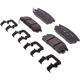 Purchase Top-Quality ACDELCO - 17D1275CHF1 - Ceramic Rear Disc Brake Pad Set with Clips pa1